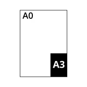 A3 (297 x 420 mm)